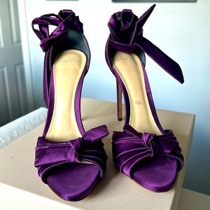 Alexandre Birman Satin Sandals